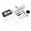 KYOSHO BODUSHELL JEEP WRANGLER RUBICON MINI-Z 4X4 MX01(WHITE BODY) MXN01