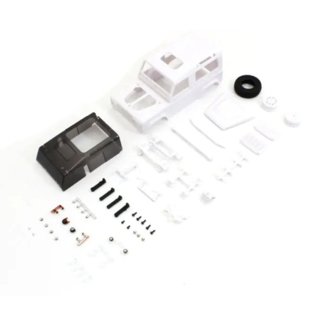 KYOSHO BODYSHELL LAND ROVER DEFENDER 90 MINI-Z 4X4 MX01 (WHITE BODY) MXN06