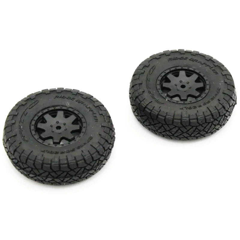 KYOSHO PREMOUNTED TIRE/WHEEL (2PCS) TOYOTA 4RUNNER MINI-Z 4X4 MX01 MXTH001