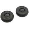 KYOSHO PREMOUNTED TIRE/WHEEL (2PCS) TOYOTA 4RUNNER MINI-Z 4X4 MX01 MXTH001