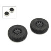 KYOSHO PREMOUNTED TIRE/WHEEL/WEIGHT (2) TOYOTA 4RUNNER MINI-Z 4X4 MX01 HEAVY WEIGHT MXTH001HWB