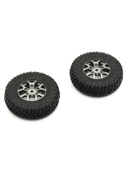 KYOSHO PNEUS MONTES-COLLES (2) JIMNY MINI-Z 4X4 MX01 HEAVY WEIGHT MXTH002HW