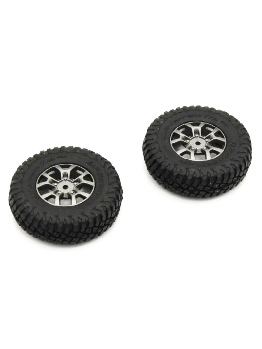 KYOSHO PNEUS MONTES-COLLES (2) JIMNY MINI-Z 4X4 MX01 HEAVY WEIGHT MXTH002HW