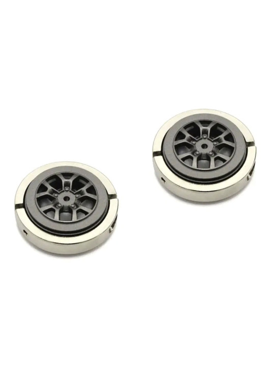 KYOSHO KYOSHO PREMOUNTED TIRE/WHEEL/WEIGHT (2) JIMNY MINI-Z 4X4 MX01 HEAVY WEIGHT MXTH002HW