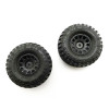 KYOSHO PREMOUNTED TIRE/WHEEL/WEIGHT (2) INTERCO TYRES MINI-Z 4X4 MX01HEAVY WEIGHT  MXTH003HW