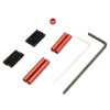 KYOSHO BIELLETTES ANODISEES MINI-Z 4X4 MX01 - WB 110MM (TOYOTA) MXW001R