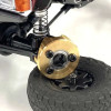 KYOSHO ENTRETOISES DE PORTE-FUSEES AVANT MINI-Z 4X4 MX01 (2) - LAITON MXW005