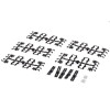 KYOSHO SPARE SHOE FOR CATAPPI MXW009 (20) MXW009-1