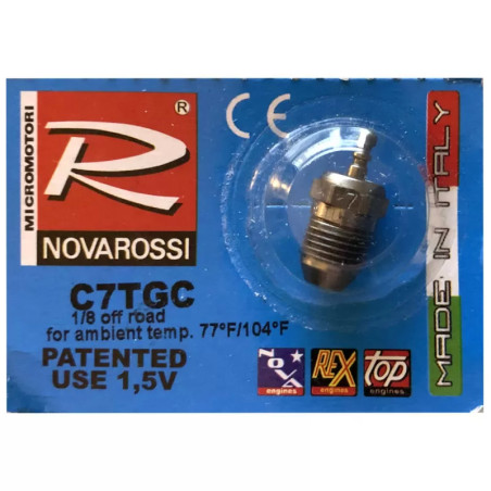 NOVAROSSI TURBO GOLD PLUG BUGGY COLD C7TGC