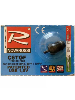 NOVAROSSI BOUGIE TURBO No.6 GOLD BUGGY MEDIUM C6TGF