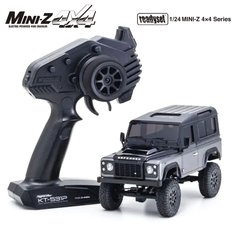 KYOSHO MINI-Z 4X4 MX-01 LAND-ROVER DEFENDER AUTOBIOGRAPHY G-BK (KT531P) 32526GM
