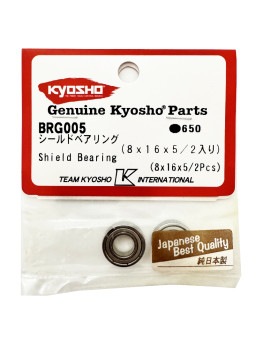KYOSHO BALL BEARING 8X16X5MM (2) BRG005