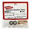KYOSHO BALL BEARING 8X12X3.5MM (2) BRG011