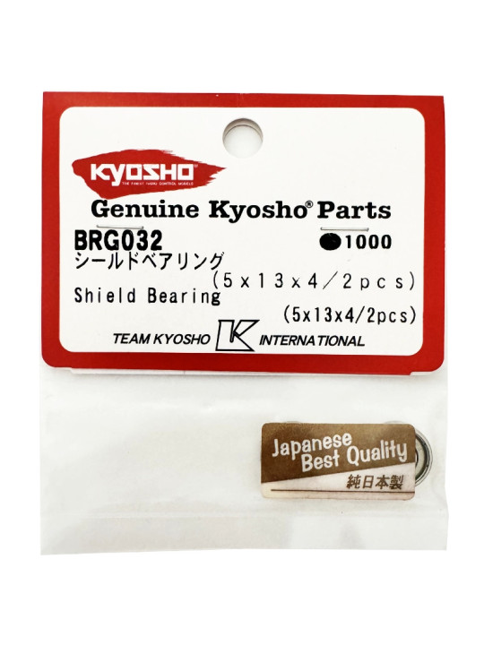 KYOSHO BALL BEARING 5X13X4MM (2) BRG032