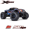 TRAXXAS X-MAXX MONSTER TRUCK 4X4 8S  BELTED BLUE TQI RADIO & TSM RTR 77096-4-BLUE