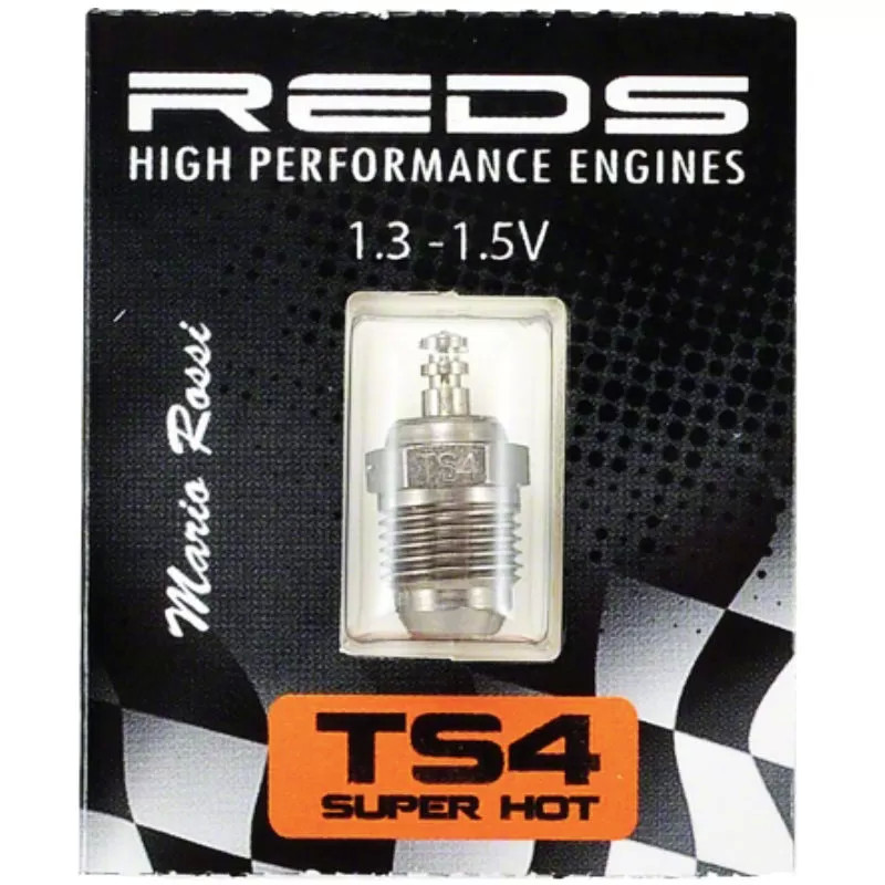 REDS GLOW PLUG TS4 SUPER HOT TURBO SPECIAL OFFROAD- JAPAN REDTS4