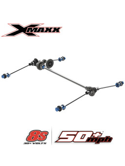 TRAXXAS X-MAXX MONSTER TRUCK 4X4 8S BELTED GREEN TQI RADIO & TSM RTR 77096-4-GRN