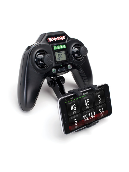 TRAXXAS SUPPORT SMARTPHONE POUR EMETTEUR TRAXXAS LARG. MAX 85 MM 6532