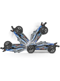 TRAXXAS RUSTLER STADIUM TRUCK 4X4 VXL BRUSHLESS ORANGE HD 1/10 TQI TSM RTR 67376-4-ORNG