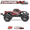 TRAXXAS STAMPEDE 4X4 VXL ROUGE HD 3S RTR 90376-4-RED