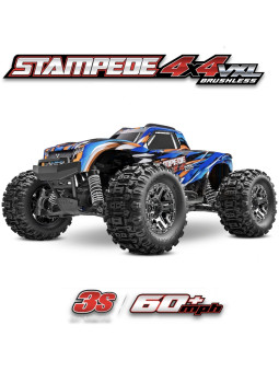 TRAXXAS STAMPEDE 4X4 VXL ORANGE HD 3S RTR 90376-4-ORNG