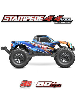 TRAXXAS STAMPEDE 4X4 VXL ORANGE HD 3S RTR 90376-4-ORNG