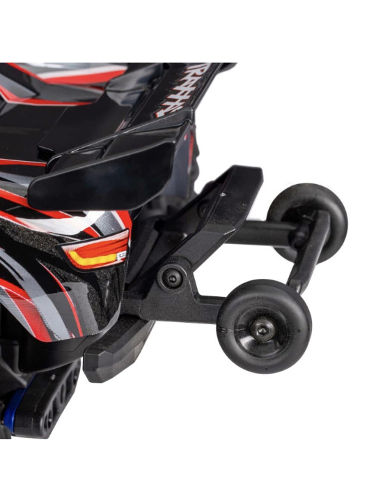 TRAXXAS RUSTLER STADIUM TRUCK 4X4 VXL BRUSHLESS RED HD 1/10 TQI TSM RTR 67376-4-RED