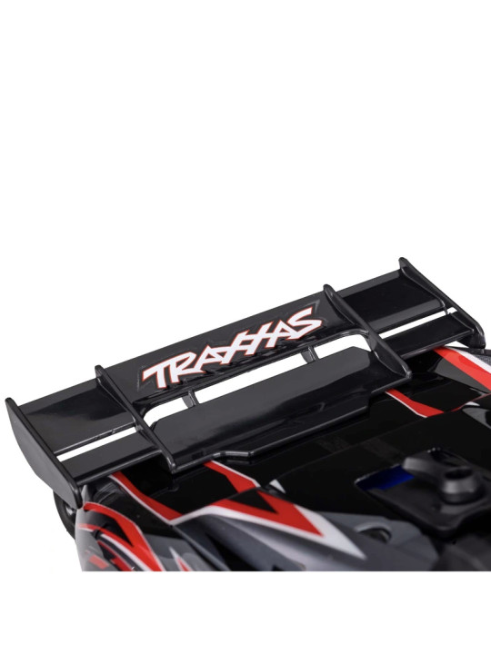 TRAXXAS RUSTLER STADIUM TRUCK 4X4 VXL BRUSHLESS ROUGE HD 1/10 TQI TSM RTR 67376-4-RED