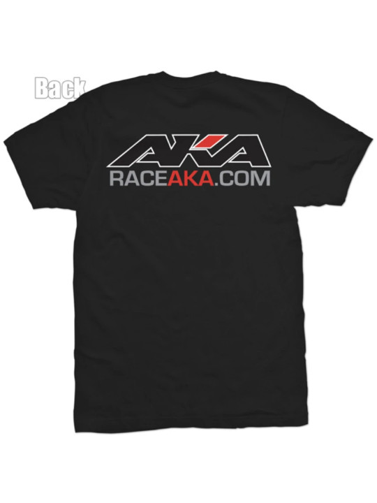 AKA SHORT SLEEVE BLACK T-SHIRT AKA98101S