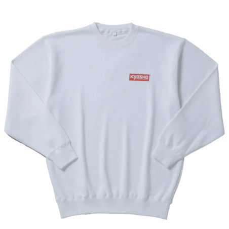 KYOSHO SWEAT-SHIRT BLANC - LOGO KYOSHO (TAILLE XL) KYS006KX