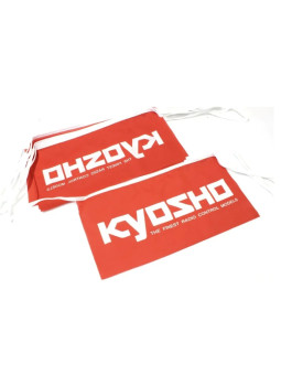 KYOSHO BANDEROLLE KYOSHO (10 DRAPEAUX SUR CORDE) 4109