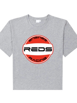 REDS RACING T-SHIRT REDS GREY XXL SIZE REDAPRL0009XXL