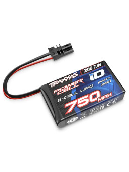 TRAXXAS LIPO 7,4V 750MAH 2S 20C - iD - TRX-4M 2821