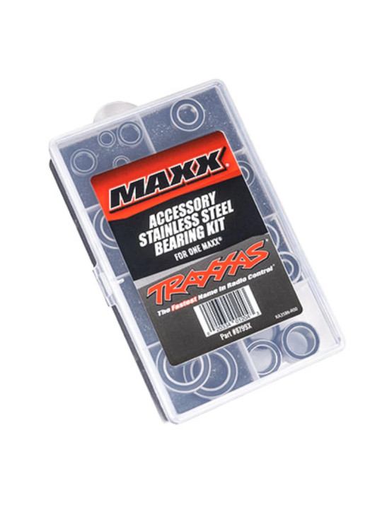 TRAXXAS KIT ROULEMENTS COMPLET MAXX INOXYDABLE 8799X