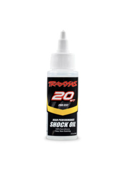 TRAXXAS HUILE SILICONE PREMIUM POUR AMORTISSEURS 20WT - 60CC 5031