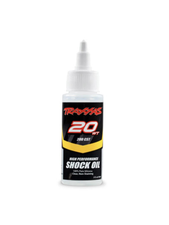 TRAXXAS HUILE SILICONE PREMIUM POUR AMORTISSEURS 20WT - 60CC 5031