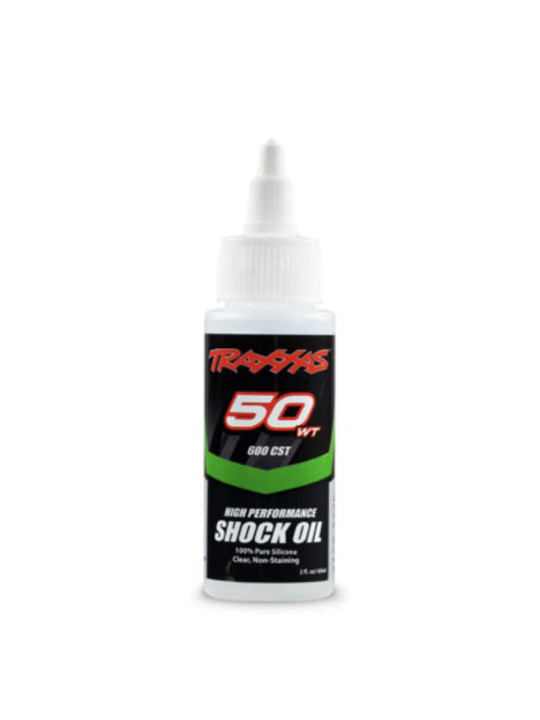 TRAXXAS HUILE SILICONE PREMIUM POUR AMORTISSEURS 50WT - 60CC 5034
