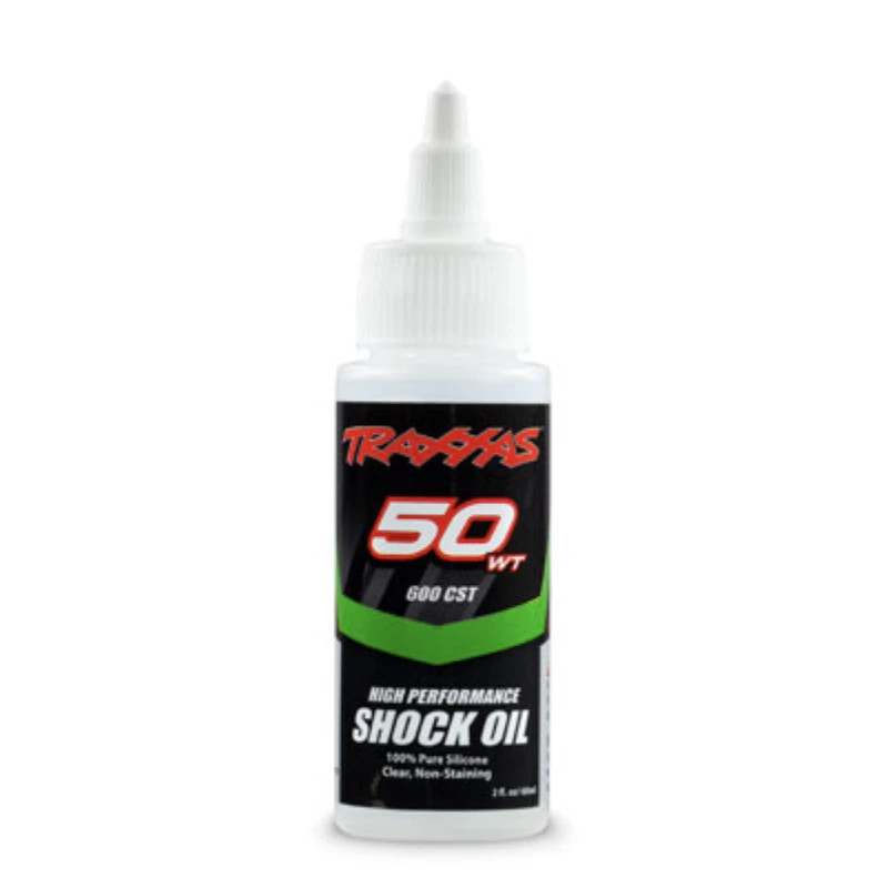 TRAXXAS HUILE SILICONE PREMIUM POUR AMORTISSEURS 50WT - 60CC 5034
