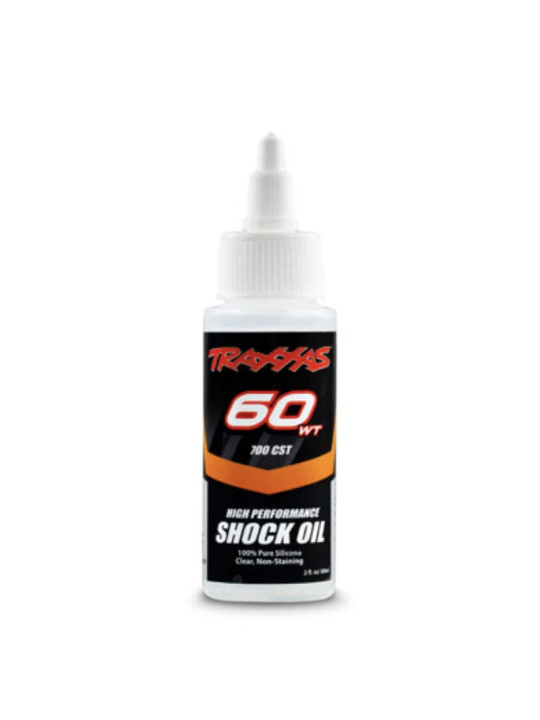 TRAXXAS SILICONE SHOCK OIL (60 WT), 60CC 5035