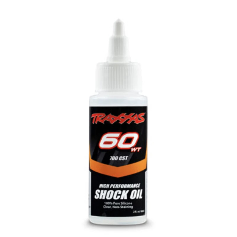 TRAXXAS HUILE SILICONE PREMIUM POUR AMORTISSEURS 60WT - 60CC 5035