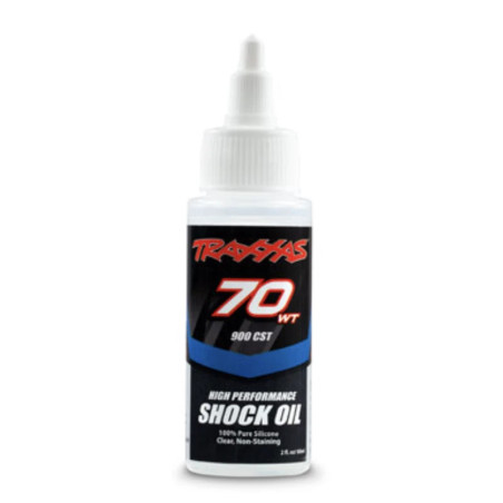 TRAXXAS SILICONE SHOCK OIL (70 WT), 60CC 5036