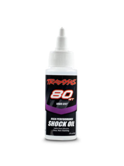 TRAXXAS HUILE SILICONE PREMIUM POUR AMORTISSEURS 80WT - 60CC 5037