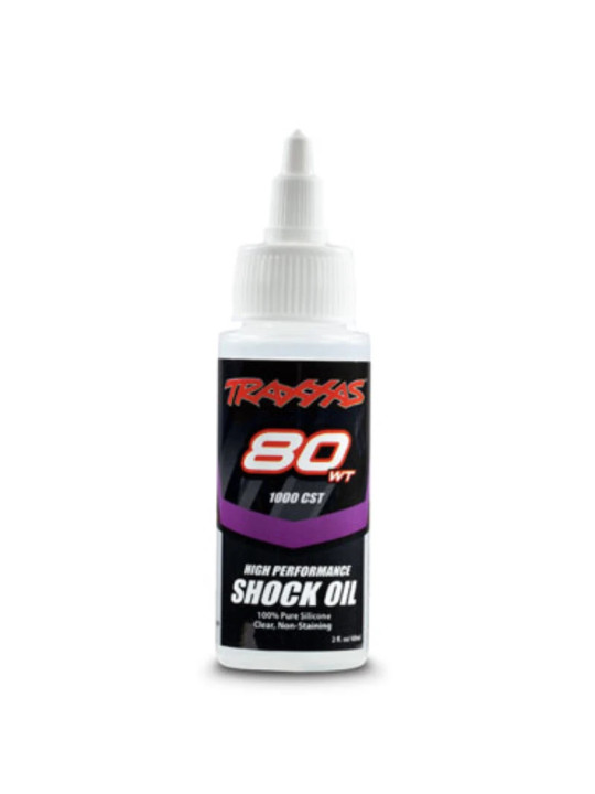 TRAXXAS SILICONE SHOCK OIL (80 WT), 60CC 5037