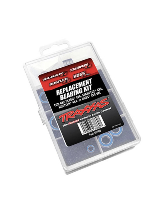 TRAXXAS KIT ROULEMENTS COMPLET SLASH/STAMPEDE/RUSLTER/HOSS 4X4 VXL 6786