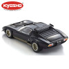 KYOSHO DIE CAST 1:43 LAMBORGHINI MIURA SVR 1970 BLACK-GOLD KS03203BKG