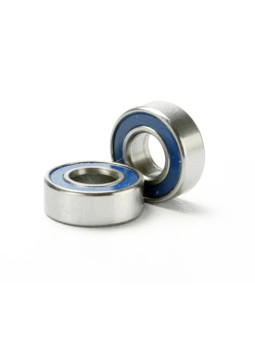 TRAXXAS BALL BEARINGS, BLUE RUBBER SEALED (5X11X4MM) (2) 5116