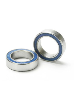 TRAXXAS BALL BEARINGS BLUE RUBBER SEALED (10X15X4MM) (2) 5119