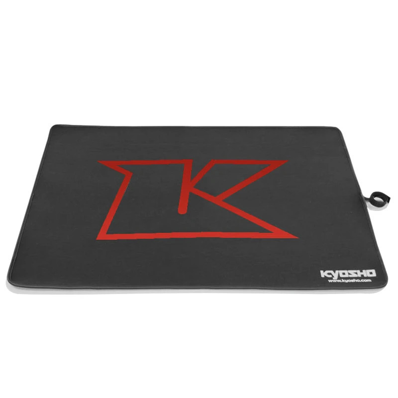 KYOSHO TAPIS DE STAND BIG K PIT MAT - NOIR  (L1000x600x4MM) 80822