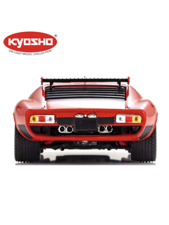 KYOSHO DIE CAST 1:43 LAMBORGHINI MIURA SVR 1970 ROUGE KS03203R