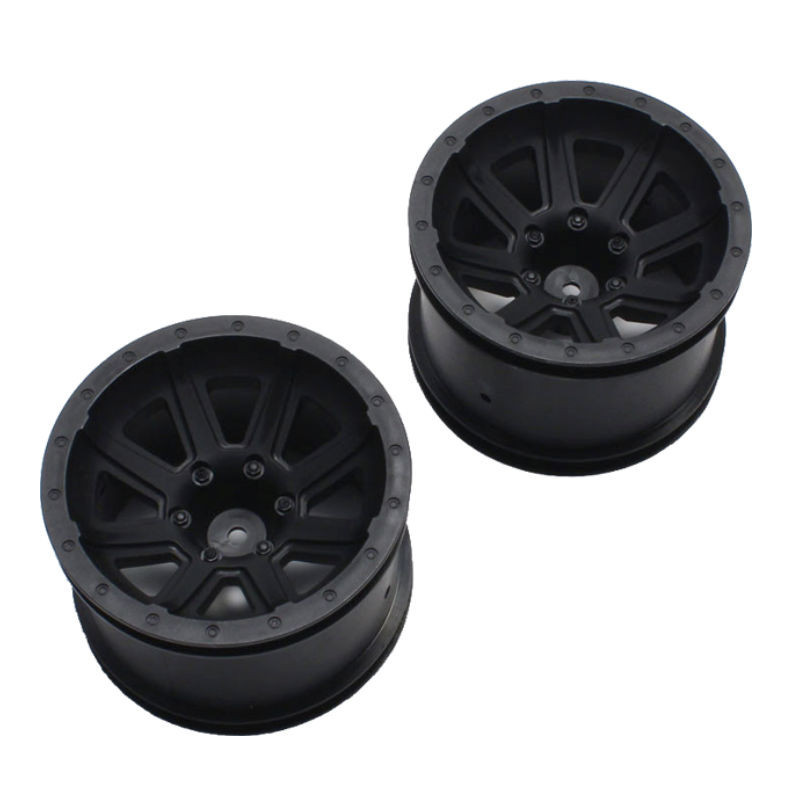 KYOSHO RAGE VE BLACK RIMS (2) FAH301BK